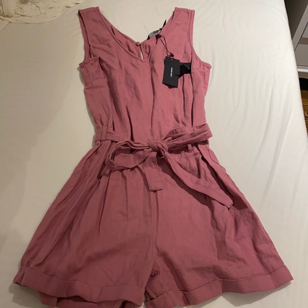 Brand New with Tags, Linen Romper
